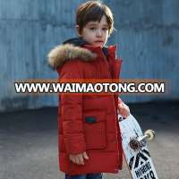 Newest design clothes for children boy's winter down jacket baby boy cool coat